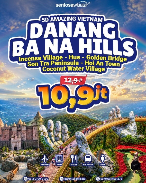 Paket Tour Vietnam Danang Bana Hills