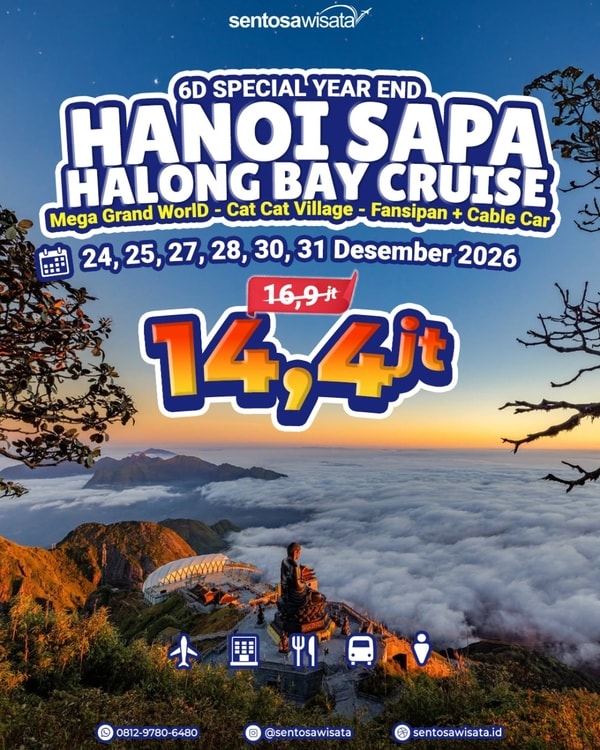Paket Tour Vietnam Akhir tahun