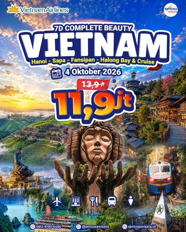 paket tour vietnam murah
