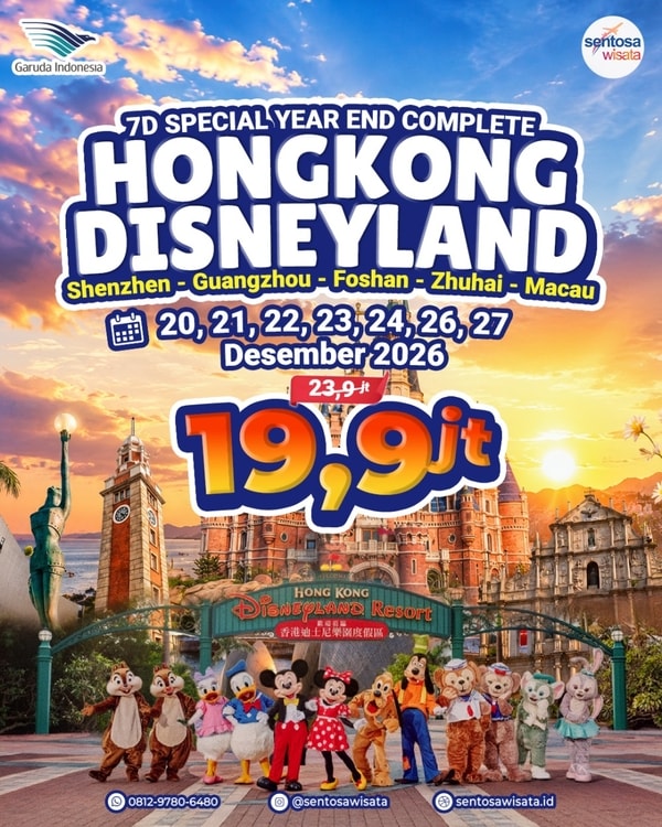 tour Hongkong Disneyland