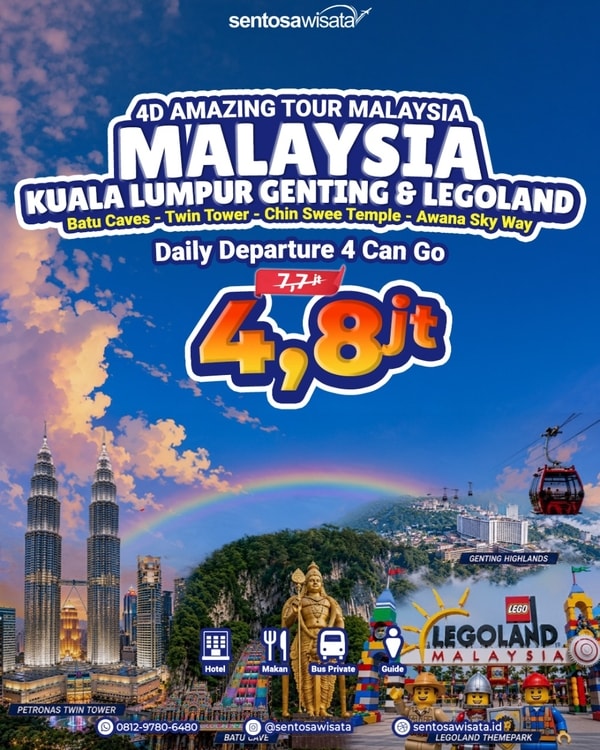Paket Tour Malaysia Legoland