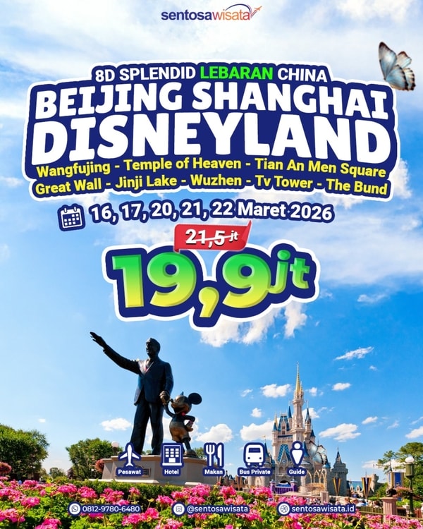 paket Tour China Lebaran 2026