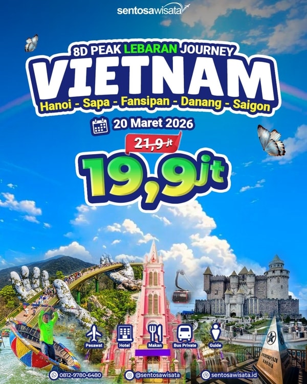 paket tour vietnam lebaran