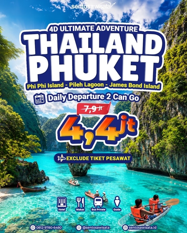 paket tour thailand murah