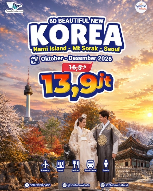 Paket Tour Korea Murah