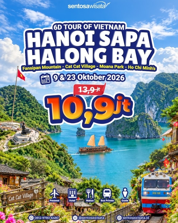 paket tour vietnam oktober