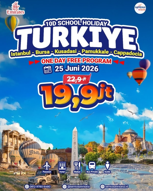 Tour Turki Libur Sekolah