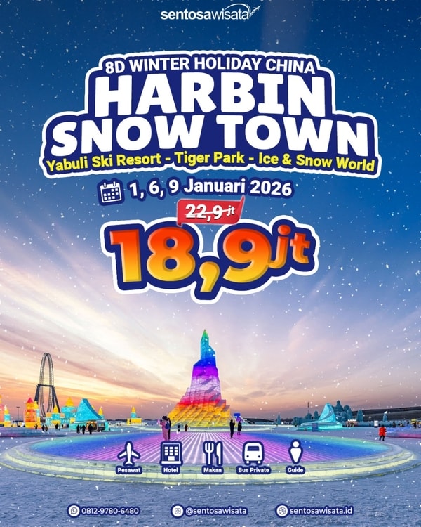 paket tour harbin murah