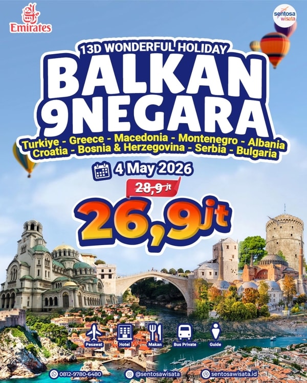 paket tour turki balkan