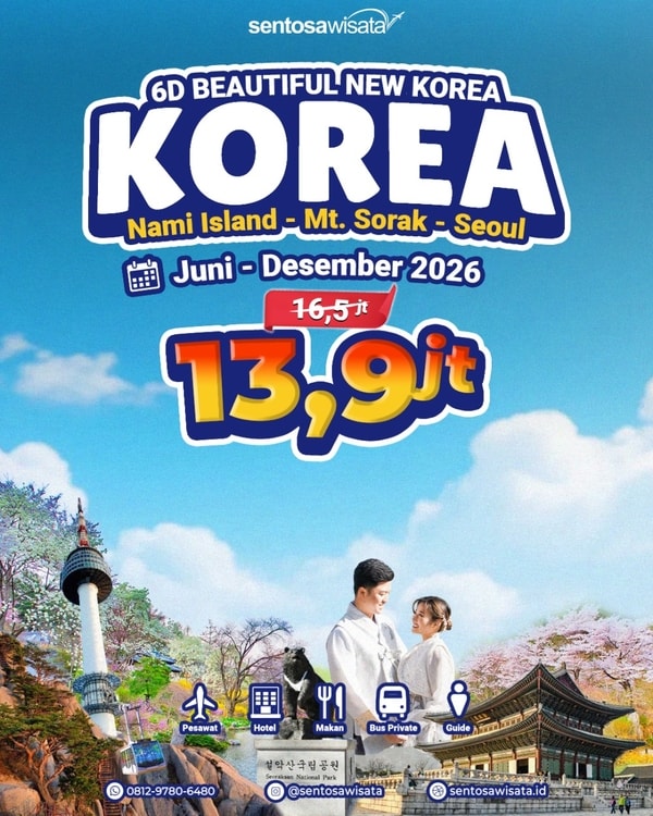 Paket Tour Korea Murah