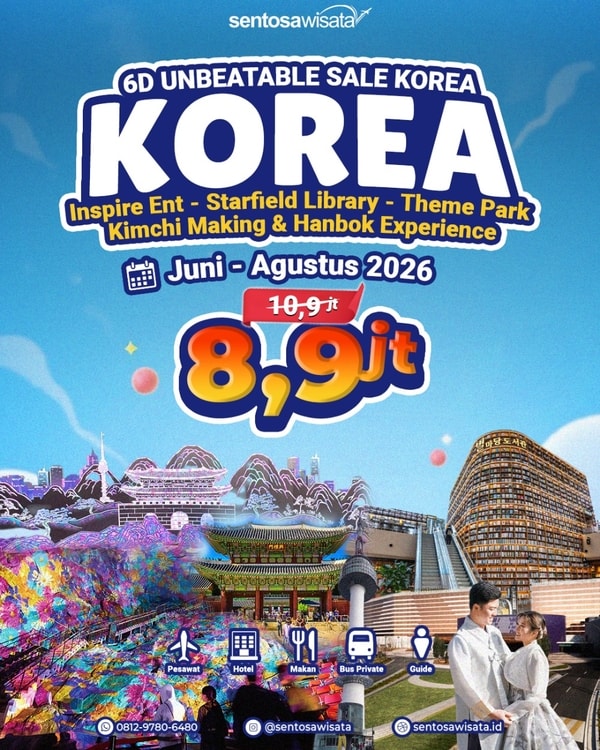 tour korea murah