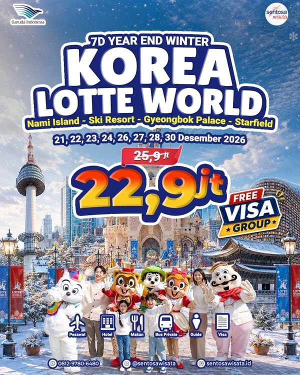 Paket Tour Korea Tahun Baru