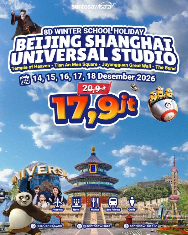 paket tour Beijing universal studio