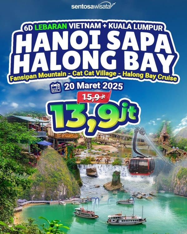 Paket tour vietnam lebaran