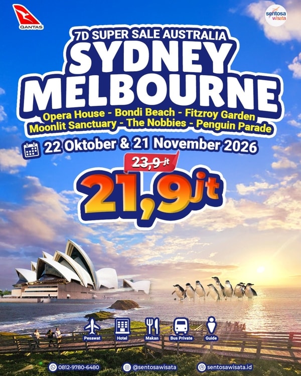 paket tour australia