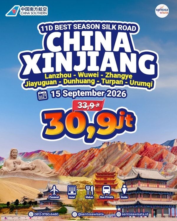 Paket tour China Xinjiang