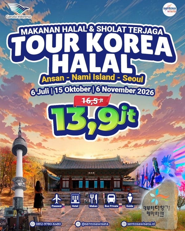 Paket Tour Korea Halal