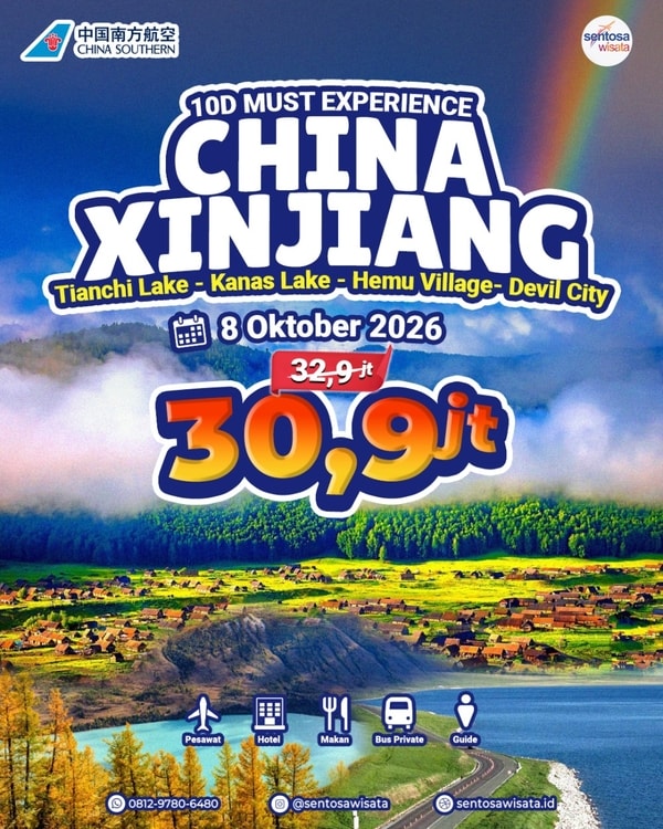 paket tour china xinjiang
