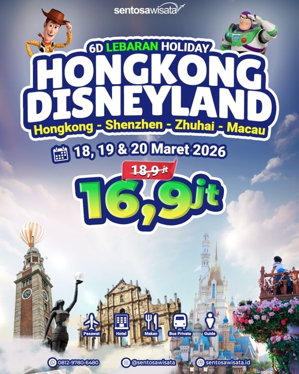 paket tour hongkong lebaran