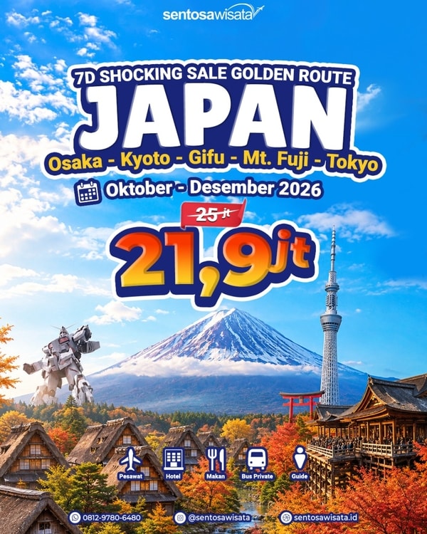 paket tour jepang shirakawago 2026