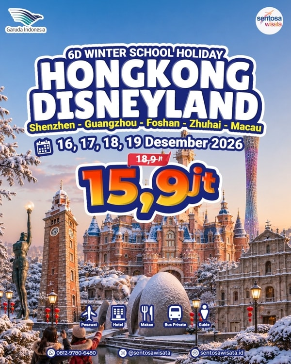 paket tour hongkong disneyland