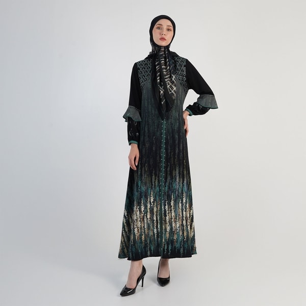 HIKMAT A1364 - Mysteera Arte Abaya