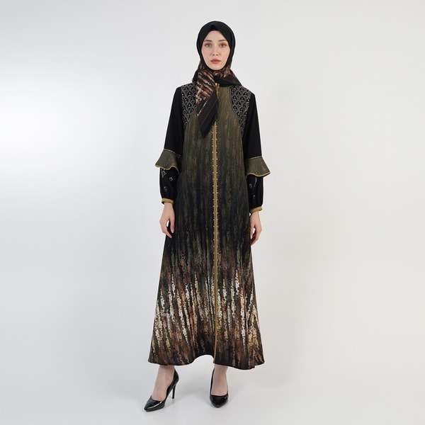 HIKMAT A1364 - Mysteera Arte Abaya