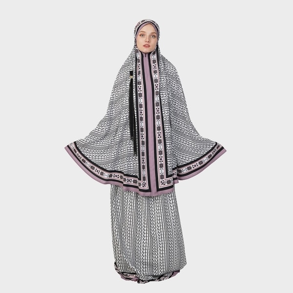 HIKMAT N4940 - Pattern Bless Mukena