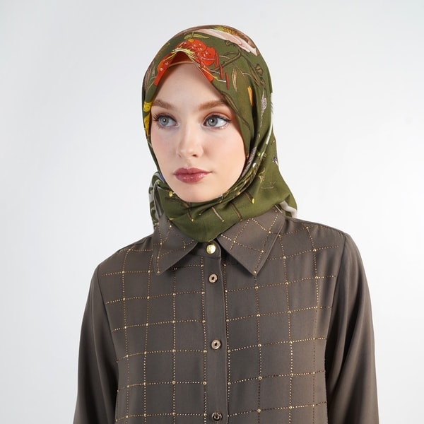 HIKAMT S2073 - Bloom Grove Headscarf