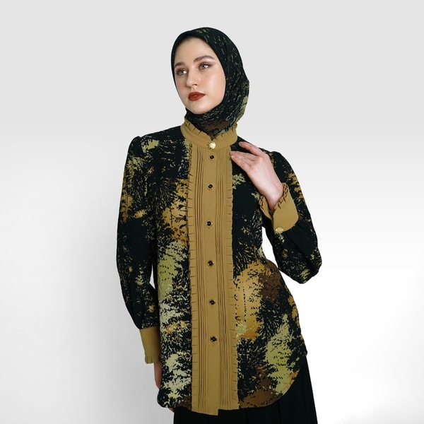 HIKMAT B4128 - Fougere Echo Blouse