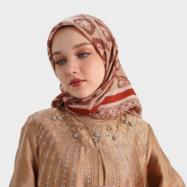 HIKMAT S2088 - Wild Mosaic Headscarf