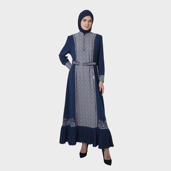 HIKMAT A7955 - Velvet Florenza Abaya