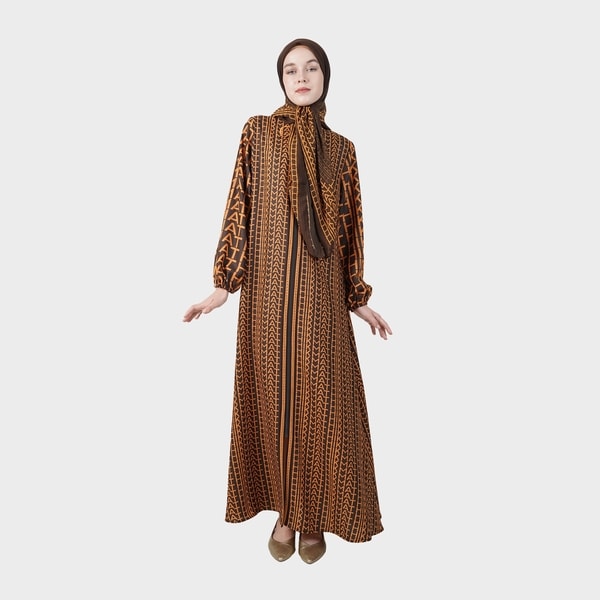 HIKMAT A8847-12 - Letter Luxe Abaya