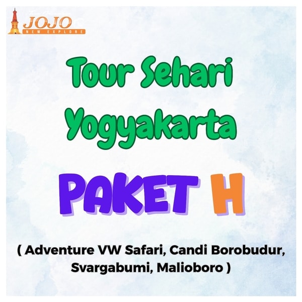 Tour Sehari Jogja Paket H