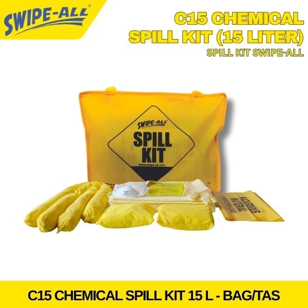 Chemical Spill Kit 15 Liter Swipe-All