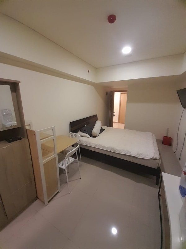 Sewa Apartemen Meikarta Distrik 1 Full furnish Tipe Studio Tower Parkview Include Waterheater