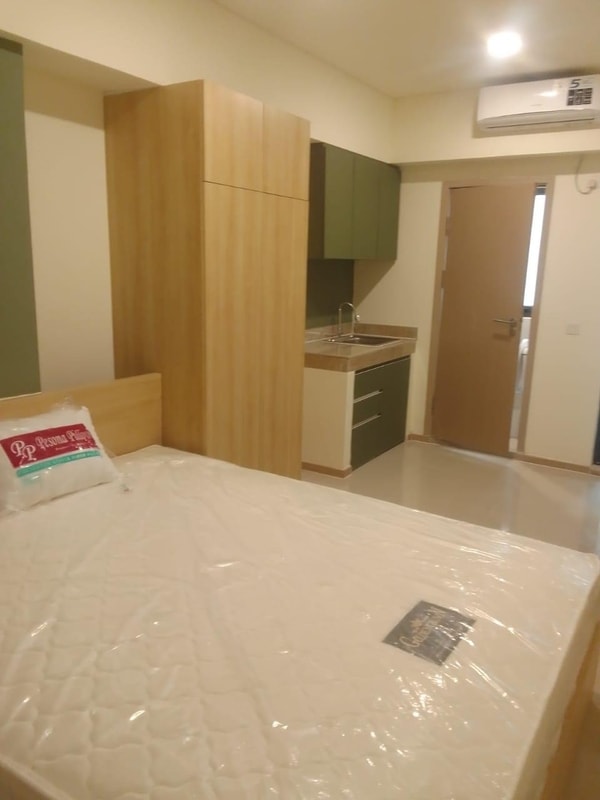 Sewa Apartemen Meikarta bulanan tipe Studio full furnish murah rapi siap Huni tower Overton
