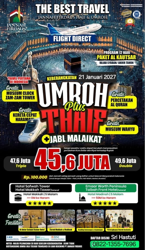 Jannah Firdaus Travel Paket Al Kautsar