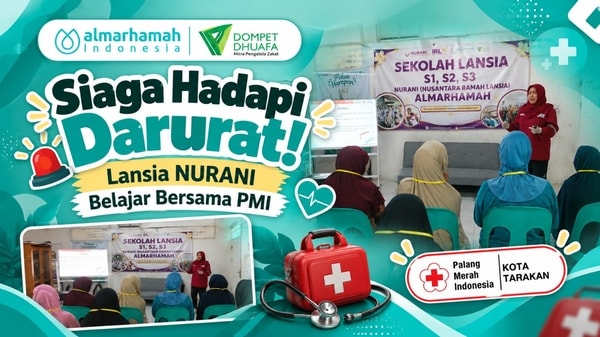 Siaga Hadapi Darurat! Lansia NURANI Belajar Bersama PMI