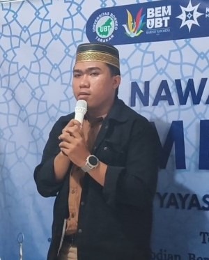 Ketua BEM Universitas Bornei Tarakan : M. Ariandi Fahreza