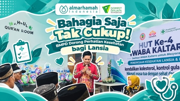 Bahagia Saja Tak Cukup! BMPD Dorong Perhatian Kesehatan bagi Lansia