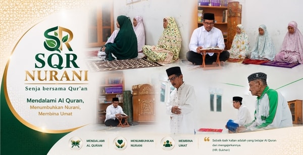 Lansia Menginspirasi! Al-Qur'an Temani Sebelum SQR Nurani Dimulai