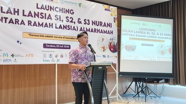 Dukungan Terus Mengalir! IRL Kaltara Apresiasi Sekolah Lansia NURANI