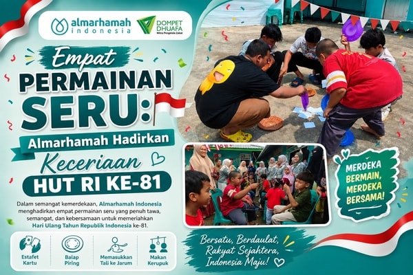 Empat Permainan Seru: Almarhamah Hadirkan Keceriaan HUT RI ke-81