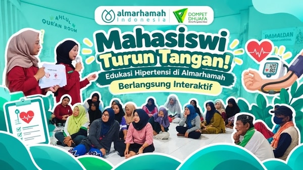 Mahasiswi Turun Tangan! Edukasi Hipertensi di Almarhamah Berlangsung Interaktif