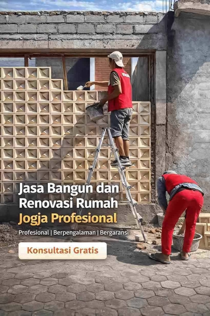 Jasa Bangun dan Renovasi Rumah Jogja Terbaik