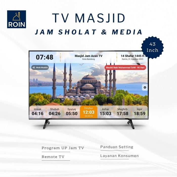 TV Masjid 42 Inch