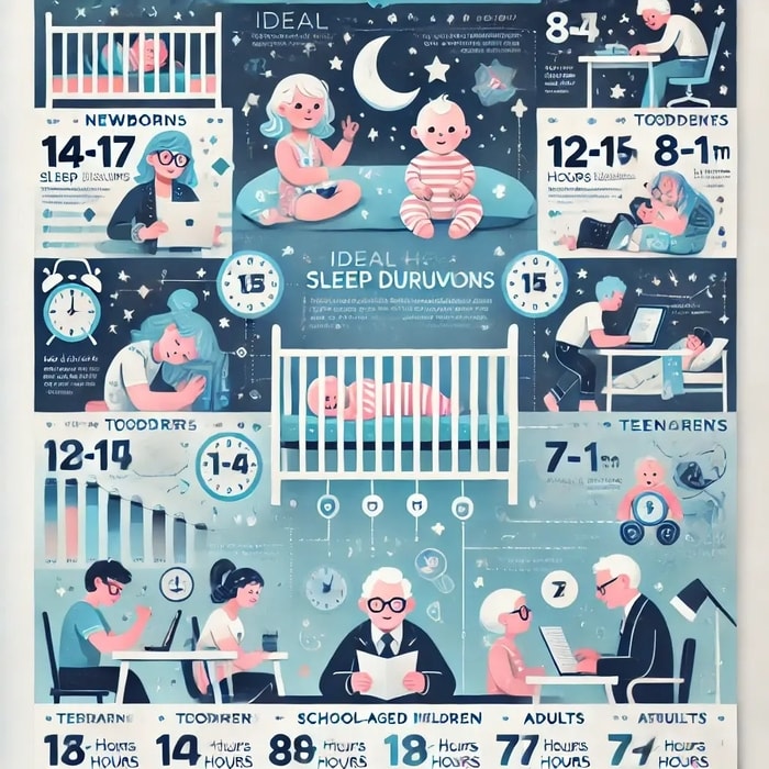 Durasi Tidur Ideal Berdasarkan Usia