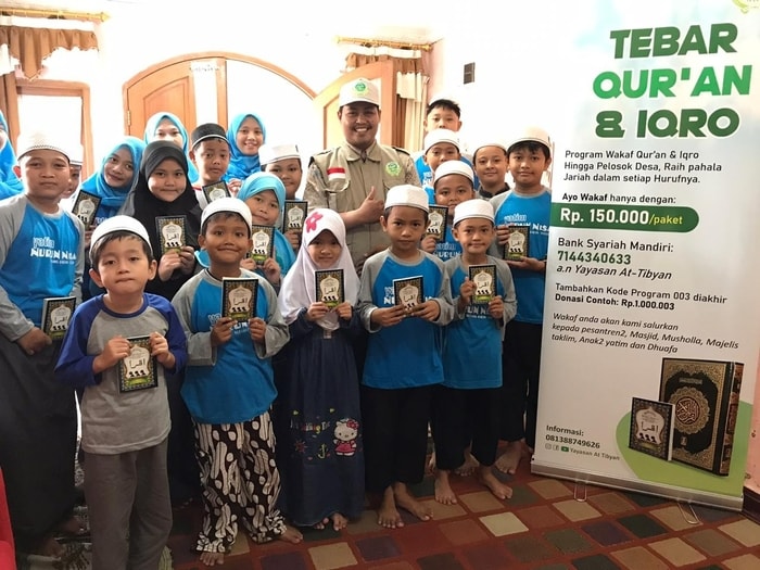 1500 Al-Qur'an dan Iqra tersalurkan di Pelosok Daerah Indonesia