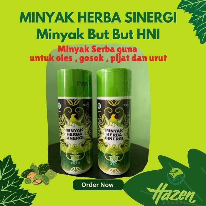 MINYAK HERBA SINERGI , MINYAK BUT BUT HNI